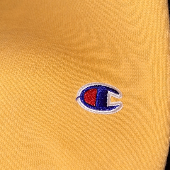 Champion Reverse Weave Women's Orange Cropped Hoodie in a size medium. EUC - Picture 3 of 7